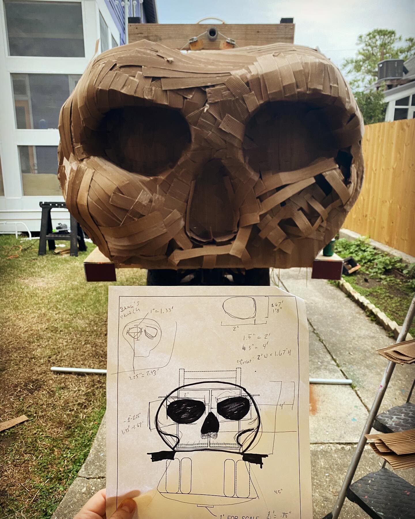 building a KDP float for the 2024 Mardi Gras parade