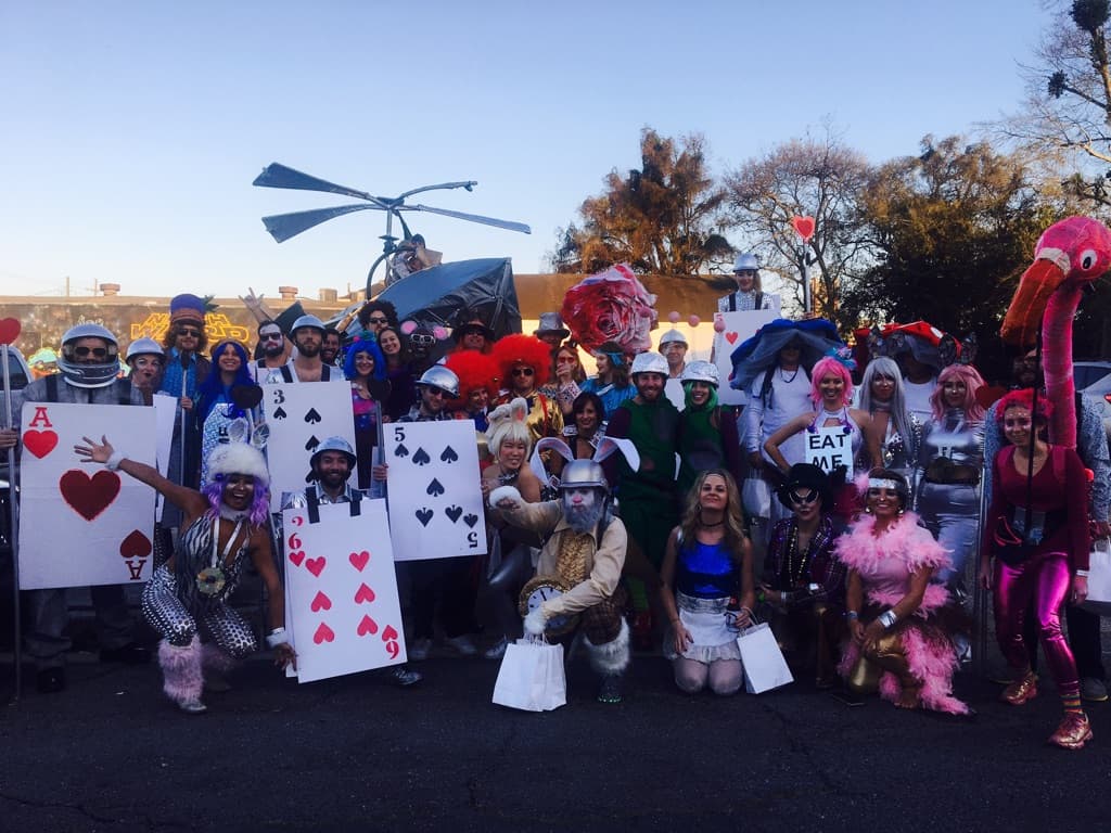 Alice in Wonderland Disco in Space